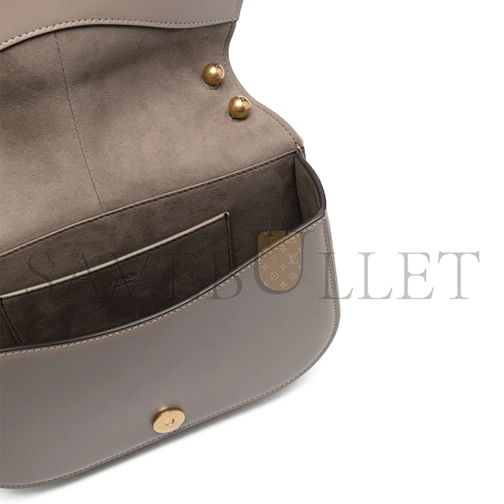 FENDI C'MON MEDIUM LEATHER CROSSBODY BAG 8622L (25*20*7cm)